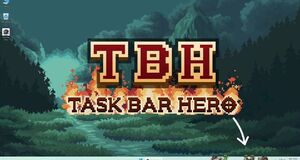 Vídeo TBH: Task Bar Hero - Tráiler