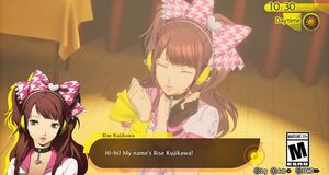 V�deo Persona 4 Revival - Rise Kujikawa