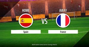 V�deo Espa�a contra Francia