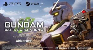 V�deo Mobile Suit Gundam: Battle Operation 3 - Anuncio